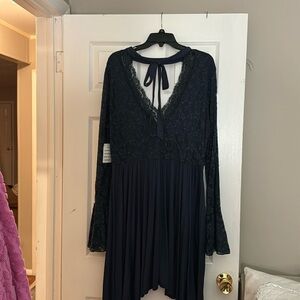 Brand new blue dress lace